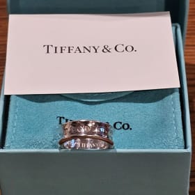 Tiffany & Co. Sterling Silver Ring Size 6 item