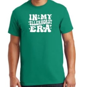 Adult Unisex In My Ellerhorst Era Shirt - Kelly Green - 2XL item