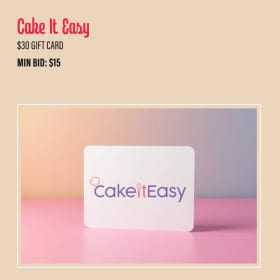 $30 Cake It Easy Gift Card item
