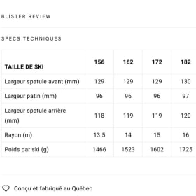 Ensemble de ski , fixation et peau d'ascension - 182 item