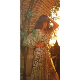 Carte de souhait vintage "La vie est un songe" (014) item