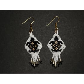 Earrings with beads item