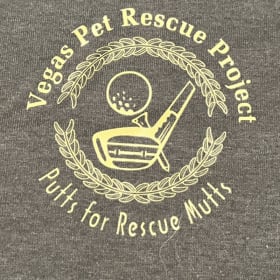 'Putts For Rescue Mutts' Polo - Grey item