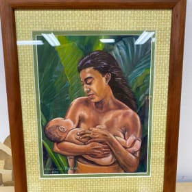 45. Brooke Parker Framed: Māmā + Pēpē item