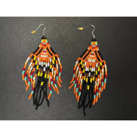 Earrings with beads item