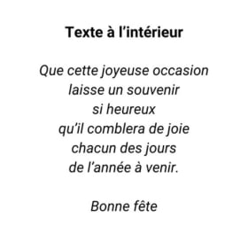 Carte de souhait vintage "Soupir de bébé" (063) item