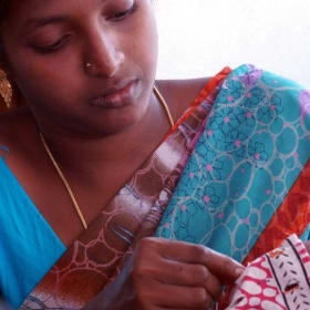 5. One month of seamstress training - India item