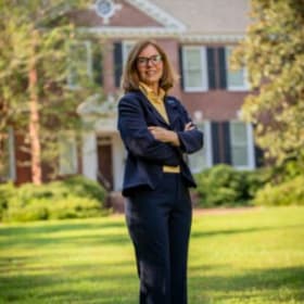 Dinner at Sam Kendall's with President Natalie Harder item