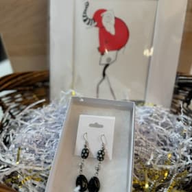 29. Print and Handmade Earrings item