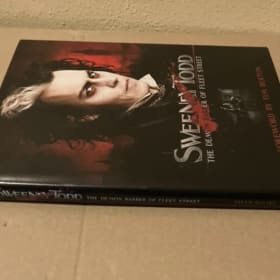 SWEENEY TODD MOVIE BOOK NEW TIM BURTON JOHNNY DEPP HARDCOVER item
