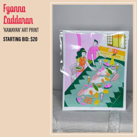 “Kamayan” Art Print by Fiona Laddaran item