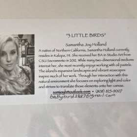 8x10 print of "3 Little Birds" artwork item