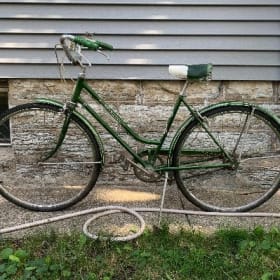 1970s Schwinn 2 speed bicycle item
