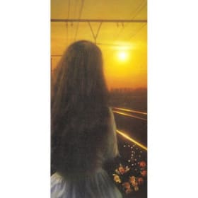 Carte de souhait vintage "Coucher de soleil" (013) item