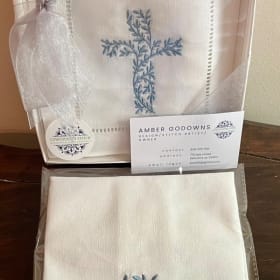 LOWCOUNTRY STITCH Tea Towel & Cocktail Napkins item