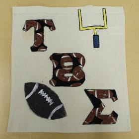 Totebag w/ Football Design item