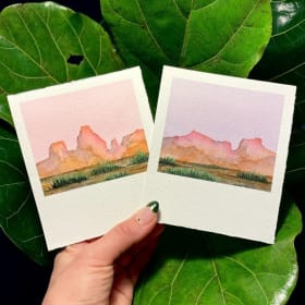 8. Impressions in Watercolour: A Custom Piece by Marina More item