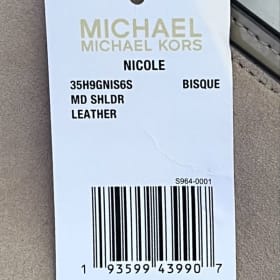 Michael Kors Nicole Shoulder Bag Bisque item