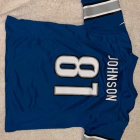 Calvin Johnson Jr. Blue Youth Detroit Lions Jersey - Size M item