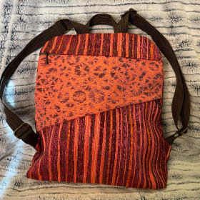 Hand Crafted Backpack item