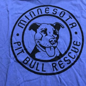 Periwinkle with black ink T-Shirt item