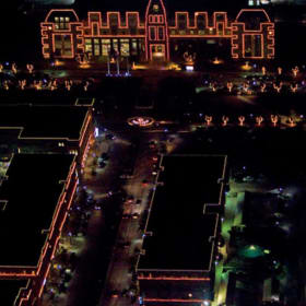 3 Person Private Flight Viewing Christmas Lights item