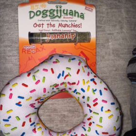 Doggijuana Tuffer Chewer Refillable Donut item