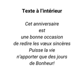 Carte de souhait vintage "Sous le vent" (064) item