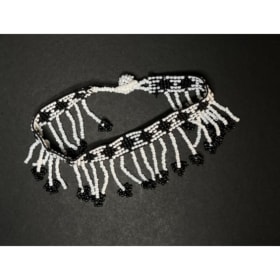 Choker necklace with beads item
