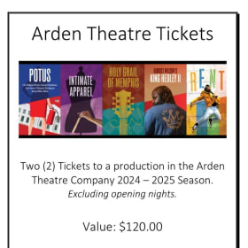 Arden Theatre Tickets item
