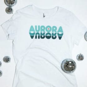 Minnesota Aurora t-shirt and scarf item