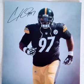 Steelers #97 Cam Heyward Signed Photo item