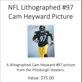 NFL Lithographed #97 Cam Heyward Picture item