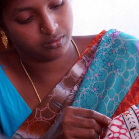 5. A sewing machine- India item