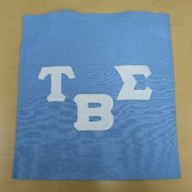 Bliue Totebag w/ White Letters item