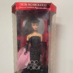 Solo in the Spotlight Barbie Brunette 1960 Reproduction item