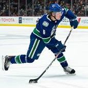 Signed Brock Boeser Stick - CCM Ribcor Trigger 8 item