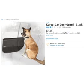 Kurgo, Car Door Guard - Grey item