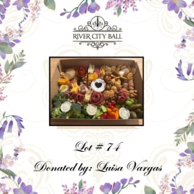 Lot 74 - Charcuterie board by Luisa Vargas item