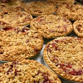 Mixed Berry Crumb Pie item