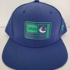 Vancouver Canucks Authentic Pro Training Snapback Hat item