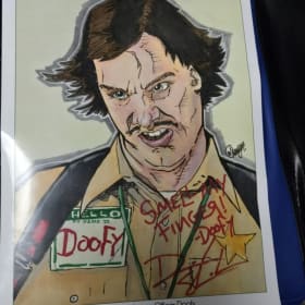 Signed Horror Memorabilia item