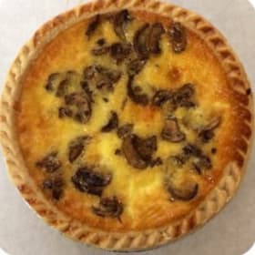 Mushroom & Swiss Quiche item