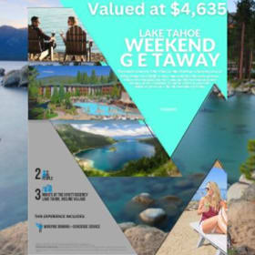Lake Tahoe Weekend Getaway 3‐Night Stay for 2 at Hyatt Regen item