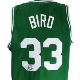 Larry Bird Autographed Boston Celtics Jersey item