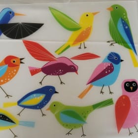 Ensemble de napperons colorés (8 napperons) item