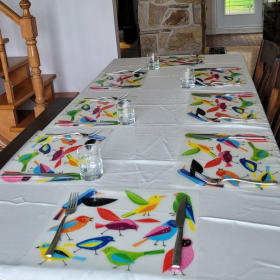 Ensemble de napperons colorés (8 napperons) item