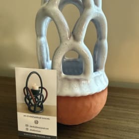 Handmade Ceramic Vase by artist Claire Hedden item