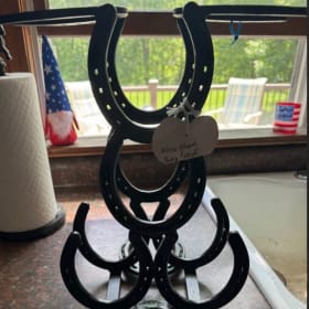 Horse Shoe Wine Rack item