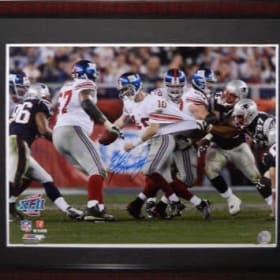 Eli Manning (New York Giants) Autographed (Super Bowl XLII M item